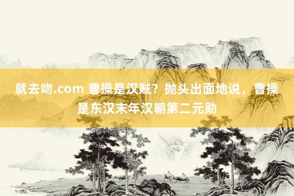 就去吻.com 曹操是汉贼？抛头出面地说，曹操是东汉末年汉朝第二元勋