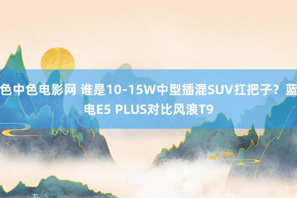 色中色电影网 谁是10-15W中型插混SUV扛把子？蓝电E5 PLUS对比风浪T9